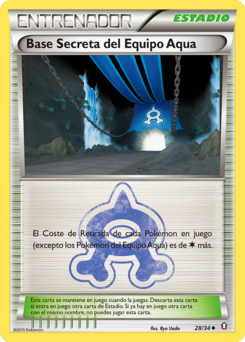 Carta Base Secreta del Equipo Aqua