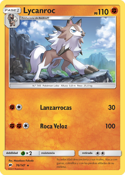 Archivo:Lycanroc (Sombras Ardientes 76 TCG).png