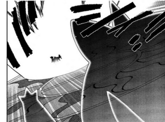 Gengar Gigamax de Alistair usando gigaaparición.