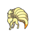 Icono de Ninetales en Pokémon Diamante Brillante y Perla Reluciente