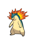 Icono de Typhlosion en Pokémon Escarlata y Púrpura