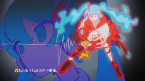 Hatsune Miku fuego en After Epochs