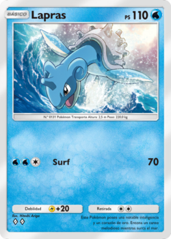 Carta de Lapras