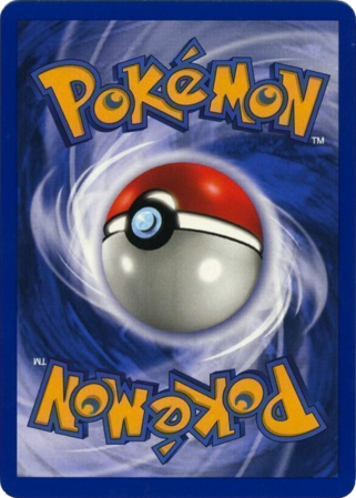 Reverso de una carta de Pokémon internacional