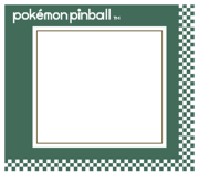 Marco de Pokémon Pinball (versión americana)