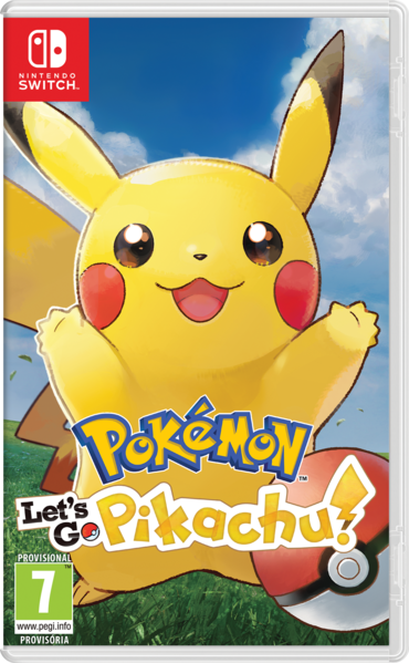 Archivo:Carátula Pokémon Let's Go Pikachu.png