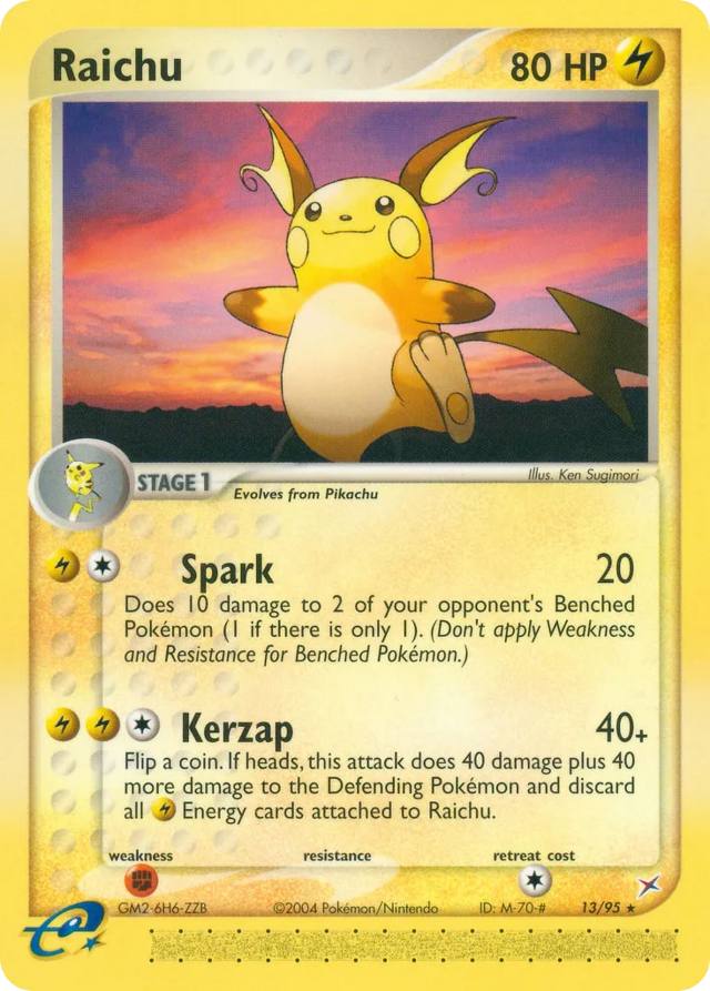 Raichu (Team Magma vs Team Aqua TCG) - WikiDex, la enciclopedia Pokémon