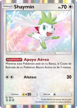 Carta de Shaymin