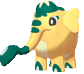 Imagen de Cufant en Pokémon Espada y Pokémon Escudo