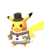 Pikachu con traje de Carnaval de invierno