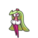 Icono de Tsareena en Pokémon Escarlata y Púrpura