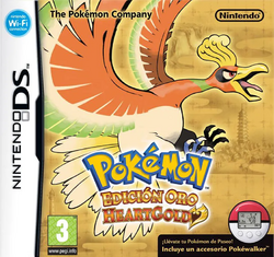 Caja de Pokémon Edición Oro HeartGold