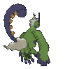 Imagen posterior de Tornadus tótem variocolor en Pokémon X, Pokémon Y, Pokémon Rubí Omega, Pokémon Zafiro Alfa, Pokémon Sol, Pokémon Luna, Pokémon Ultrasol y Pokémon Ultraluna
