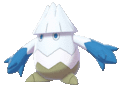 Imagen de Snover variocolor hembra en Pokémon Espada y Pokémon Escudo