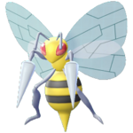 Imagen de Beedrill en Pokémon: Let's Go, Pikachu! y Pokémon: Let's Go, Eevee!