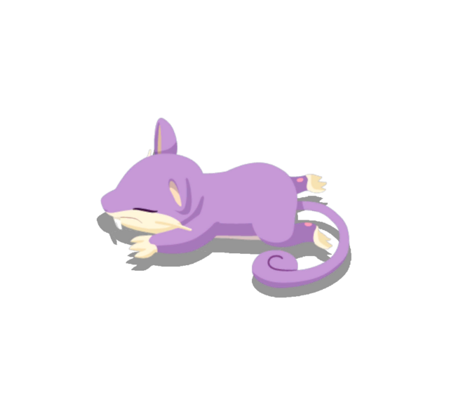 Archivo:Rattata rascacara Sleep.png - WikiDex, la enciclopedia Pokémon