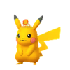 Pikachu con corona de sol