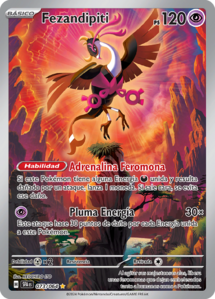 Versión Rara Ilustración de la carta en Fábula Sombría