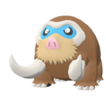 Imagen de Mamoswine hembra en Leyendas Pokémon: Arceus