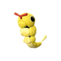 Imagen de Caterpie en Pokémon: Let's Go, Pikachu! y Pokémon: Let's Go, Eevee!