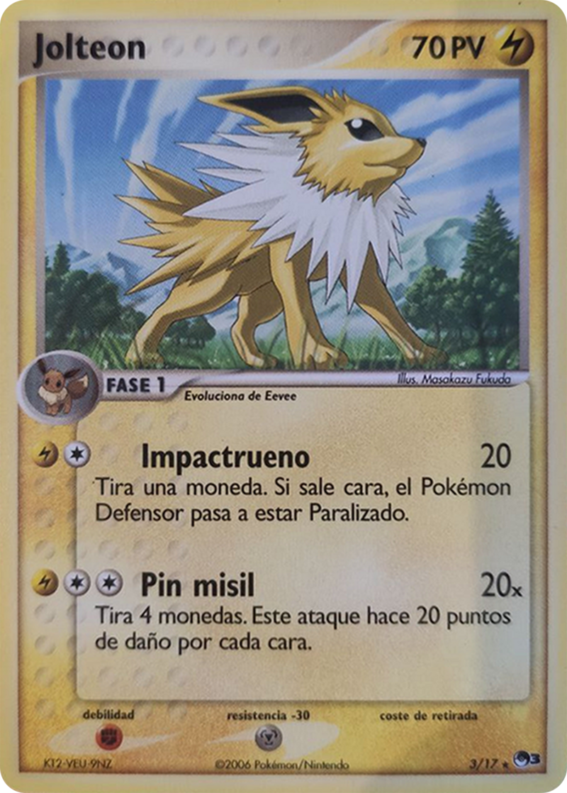 Jolteon (POP Serie 3 TCG) - WikiDex, la enciclopedia Pokémon
