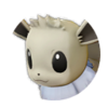 Icono de Eevee hembra variocolor en Leyendas Pokémon: Arceus