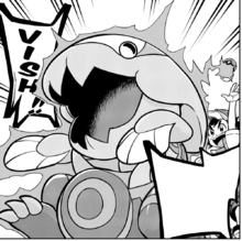 Dracovish en el manga Pokémon Journeys: The Series.