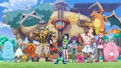 Foto de los Tacleada de Voltionautas/Aeronautas del Placaje Eléctrico mostrada en el EP1325.