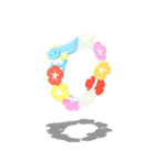 Cabezada flotante variocolor