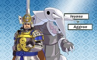Ieyasu y su Aggron.