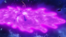 Salazzle usando carga tóxica