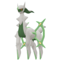 Imagen de Arceus en Pokémon Diamante Brillante y Pokémon Perla Reluciente