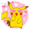 Pegatina Pikachu San Valentin 21 GO.png