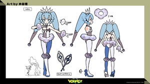 Arte conceptual de Hatsune Miku roca