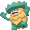 Imagen de Ludicolo variocolor hembra en Pokémon Diamante Brillante y Pokémon Perla Reluciente