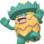 Imagen de Ludicolo variocolor hembra en Pokémon Diamante Brillante y Pokémon Perla Reluciente