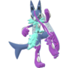 Imagen de Mega-Lucario Z variocolor en Leyendas Pokémon: Z-A