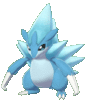 Imagen de Sandslash de Alola variocolor en Pokémon Espada y Pokémon Escudo