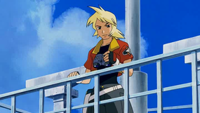 Jack Walker en un barco vigilando.