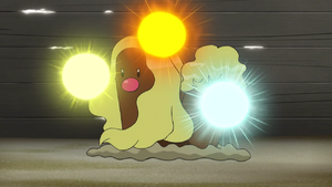 Dugtrio de DJ Leo usando Triataque.