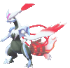 Imagen de Kyurem blanco activo variocolor en Pokémon Espada y Pokémon Escudo