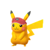 Pikachu con visera de Rizzo