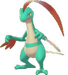 Imagen de Grovyle variocolor en Pokémon Espada y Pokémon Escudo