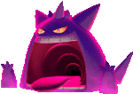 Imagen de Gengar Gigamax en Pokémon Espada y Pokémon Escudo