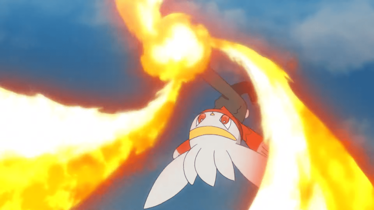 Archivo:EP1106 Raboot usando ascuas.png - WikiDex, la enciclopedia Pokémon