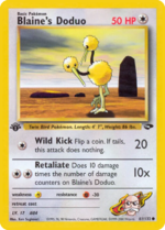 Blaine's Dodrio (Gym Challenge TCG) - WikiDex, la enciclopedia Pokémon
