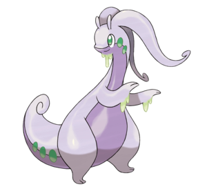 Ilustración de Goodra