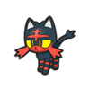 Icono de Litten en Pokémon HOME (v. 3.0.0)