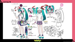 Arte conceptual de Hatsune Miku psíquica