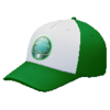 Gorra verde del Tour de chica GO.png